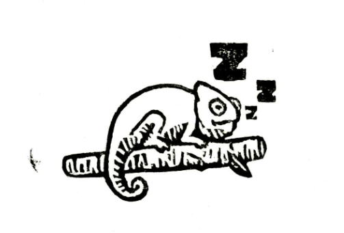 Pour réaliser cette linogravure, j'ai dû trouver une méthode pour imprimer les lettres sans qu'elles soient inversées. J'ai opté pour une technique consistant à transposer un dessin à l'aide d'un papier-calque, permettant ainsi à l'image d'être inversée sur le lino. Au moment de l'impression, tout s'inverse une seconde fois pour apparaître comme le dessin d'origine.